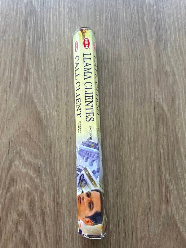 Llama Clientes (Call Client) Incense