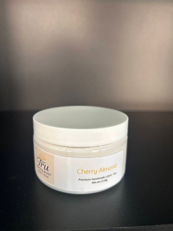 TB&BBB Cherry Almond Premium Handmade Lotion 4 0z