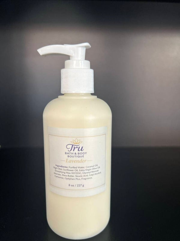 TB&BBB Lavender  Premium Handmade Lotion 8 0z