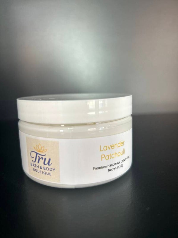 TB&BBB Lavender Patchouli Premium Handmade Lotion 4 0z