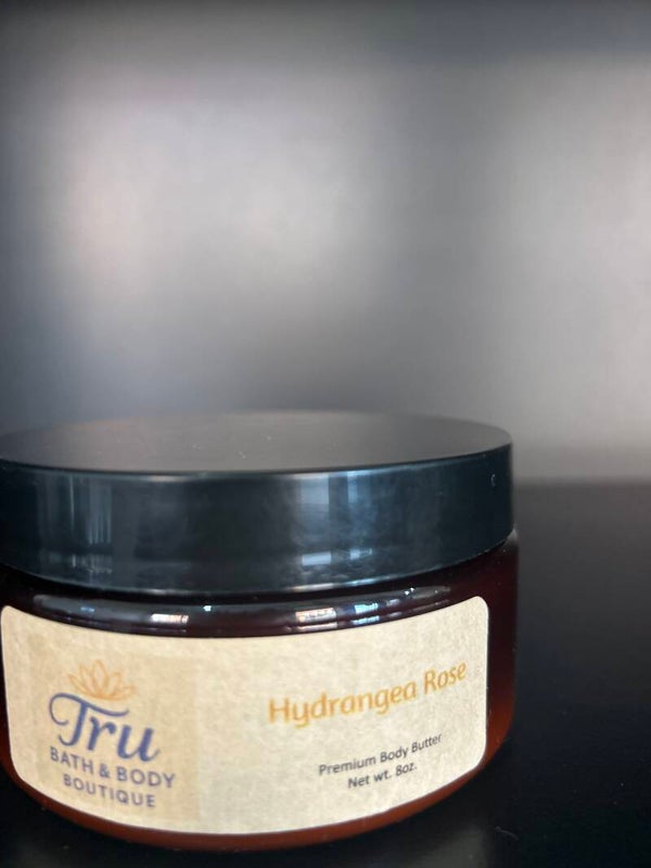 Hydrangea Rose  Premium Body Butter 8 0z