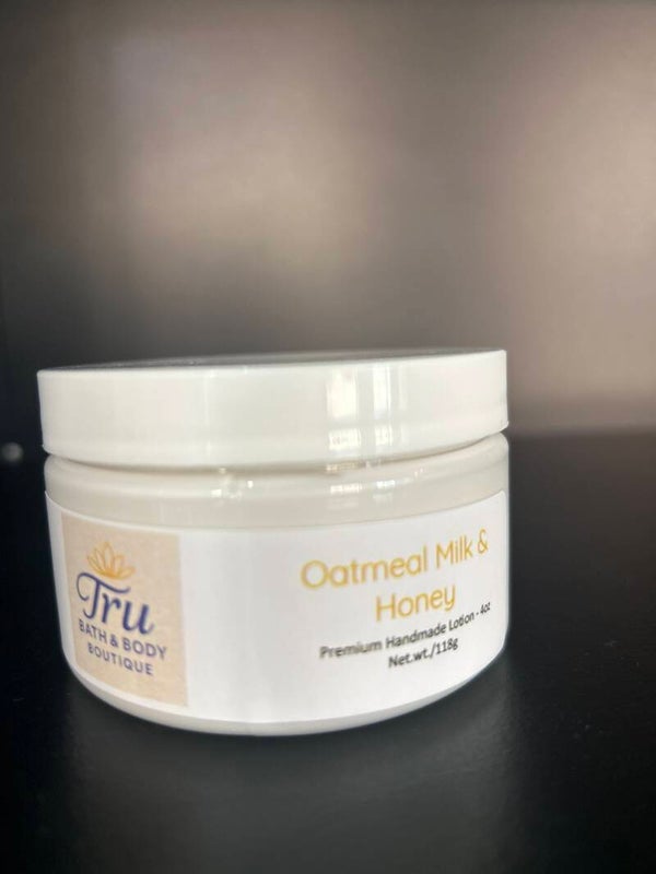 TB&BBB Oatmeal Honey  Premium Handmade Lotion 4 0z