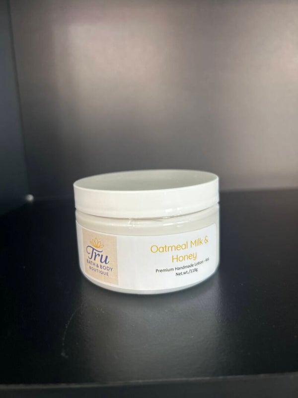 TB&BBB Oatmeal Milk & Honey Premium Handmade Lotion 4 0z