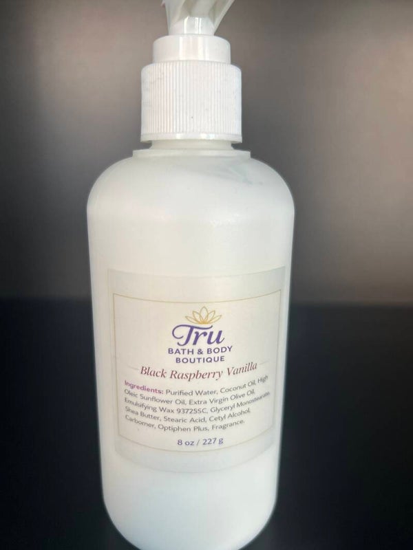TB&BBB  Black Raspberry Vanilla Premium Handmade Lotion 8 0z