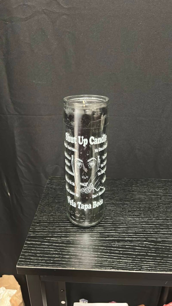 Shut-Up 7 Day Devotional Candle