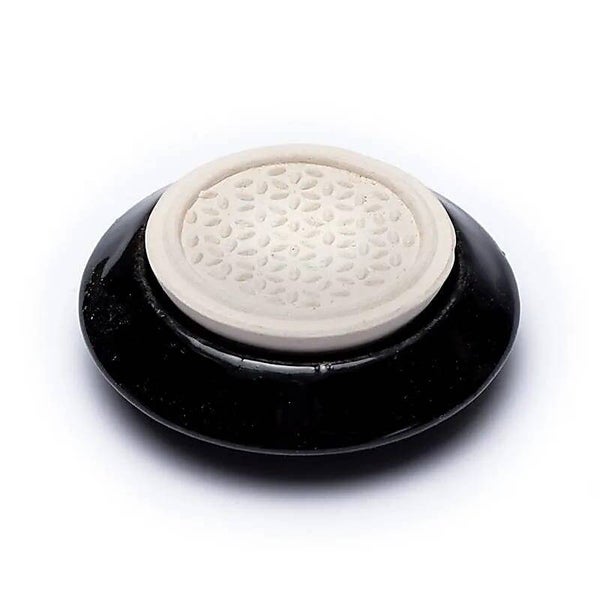 Aromasteen diffuser levensbloem zwart