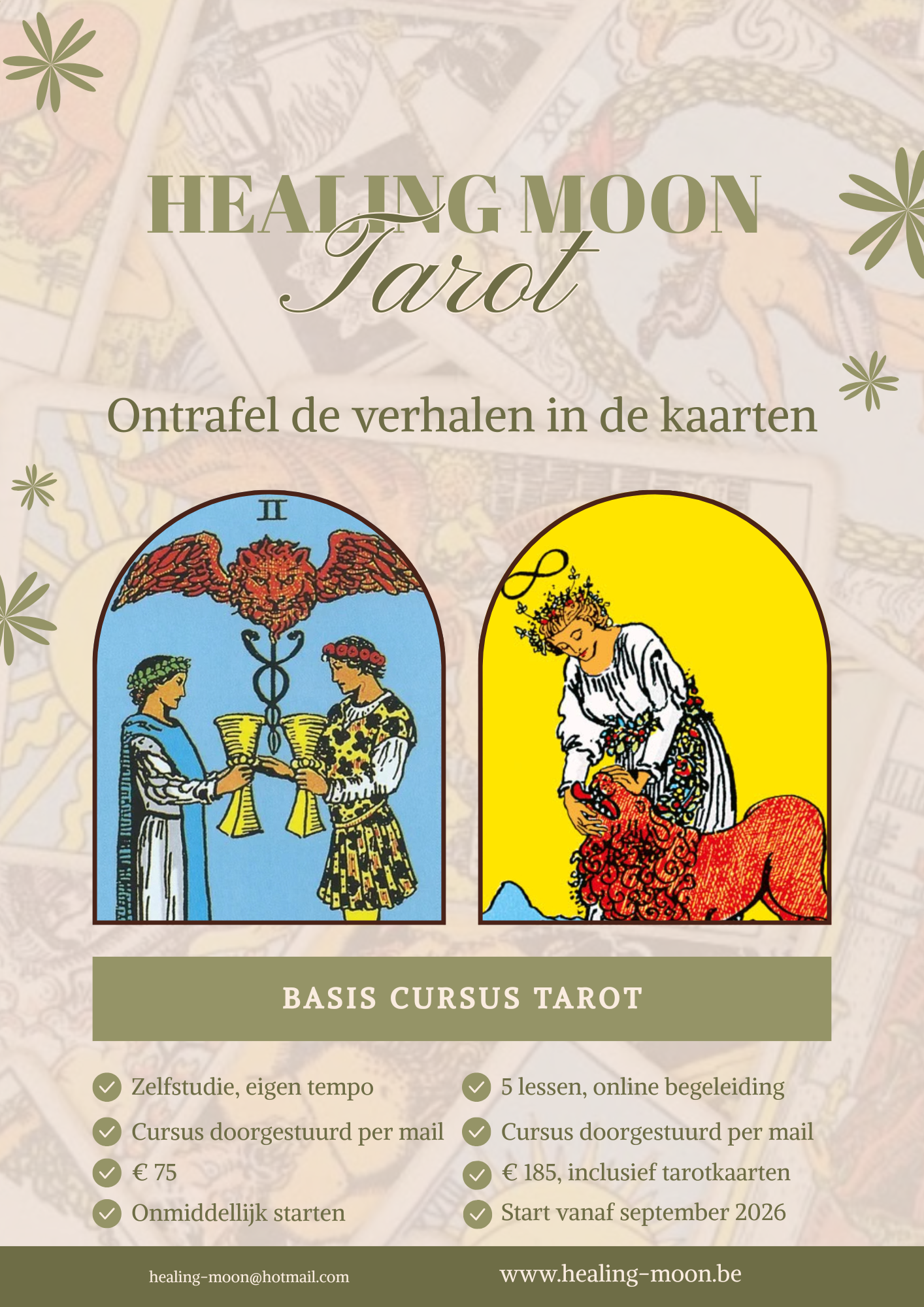 Cursus Tarot Zelfstudie