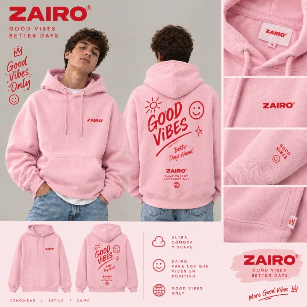 Sudadera GOOD VIBES