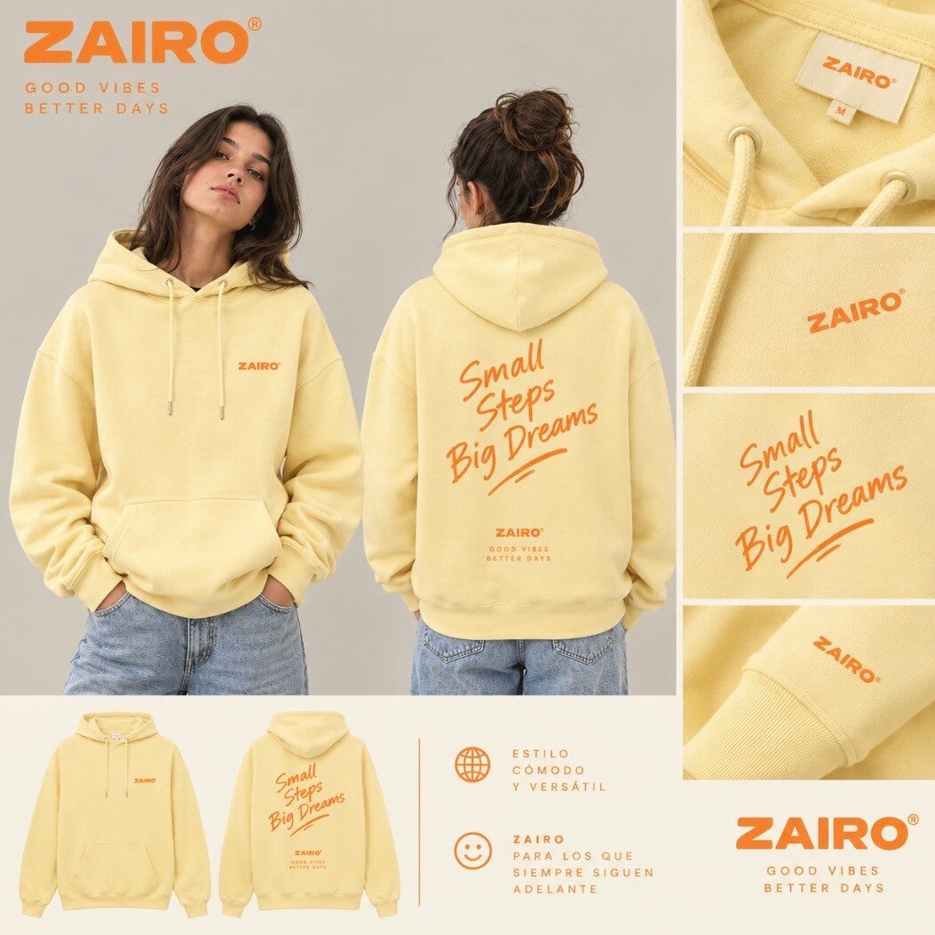 Sudadera Small steps Big dreams
