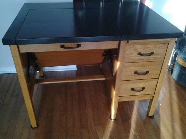 Antique Secretarial Desk