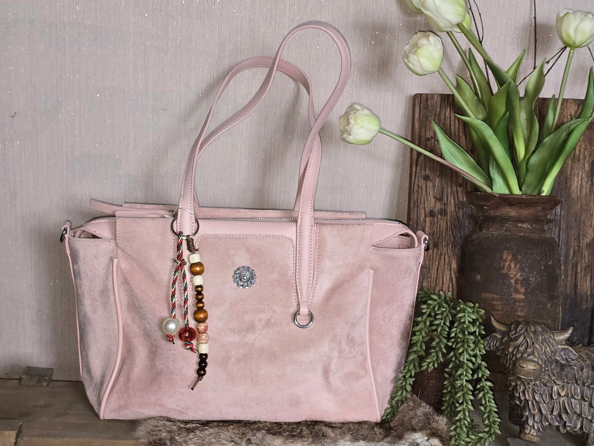 Zeeuwse tas met charm groot formaat