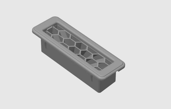 kit 2 Volkswagen Transporter - Grade de ventilação central Caravelle T3