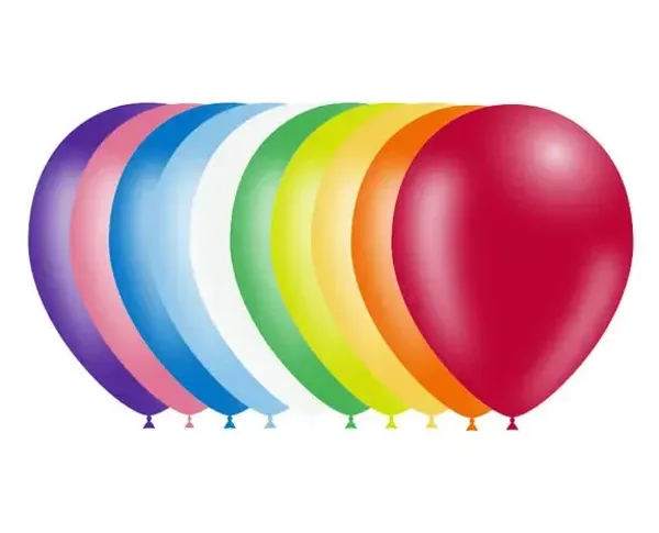Gekleurde ballonnen 25cm 50ST