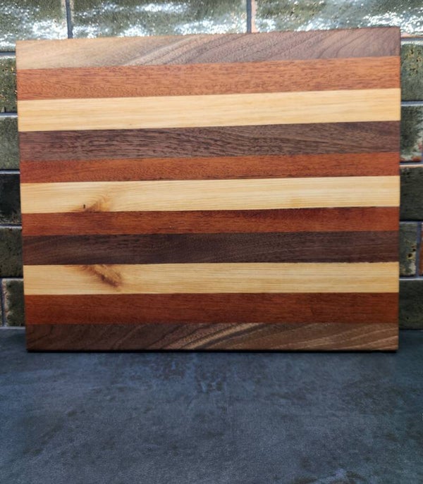 Black walnut, ash, mahogany Cutting Board