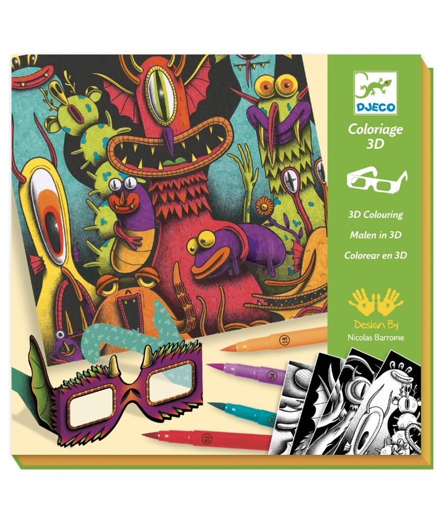 Funny Freaks - 3D effect djeco