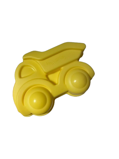 Zandvormpje - vrachtwagen (geel)