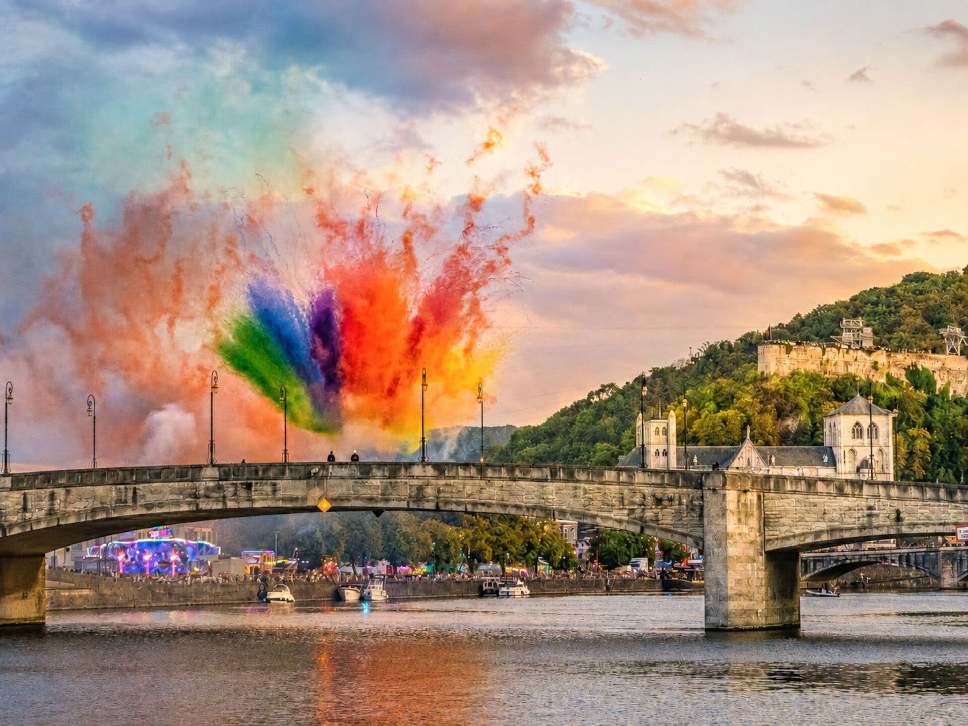 Feu de poudre
