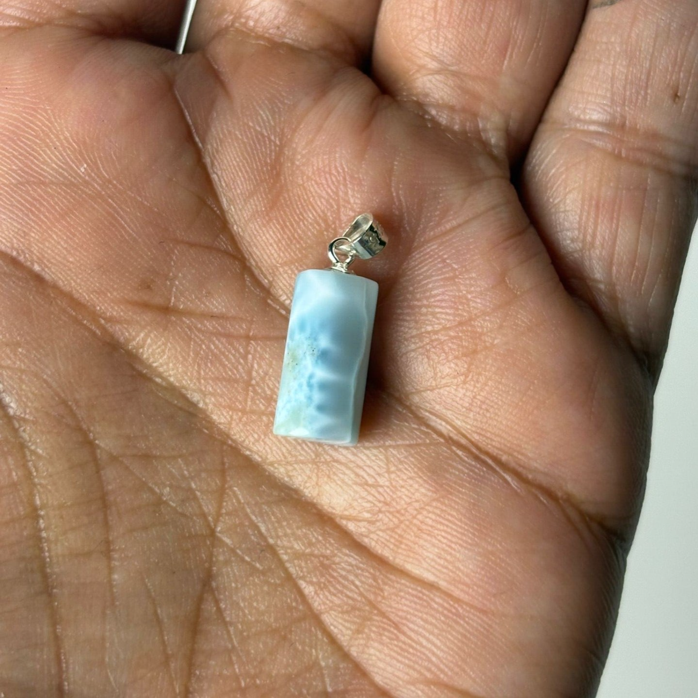 New Larimar Pendant