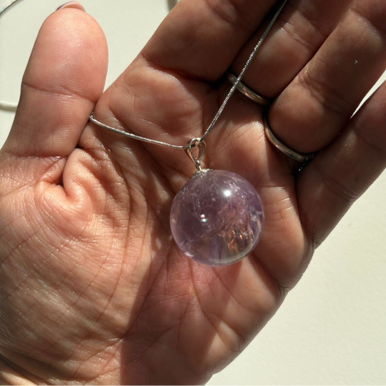 Amethist Orb pendant