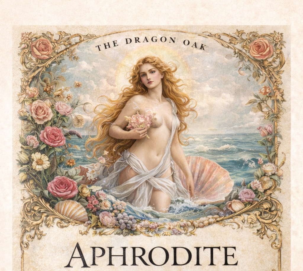 Aphrodite Deity Candle