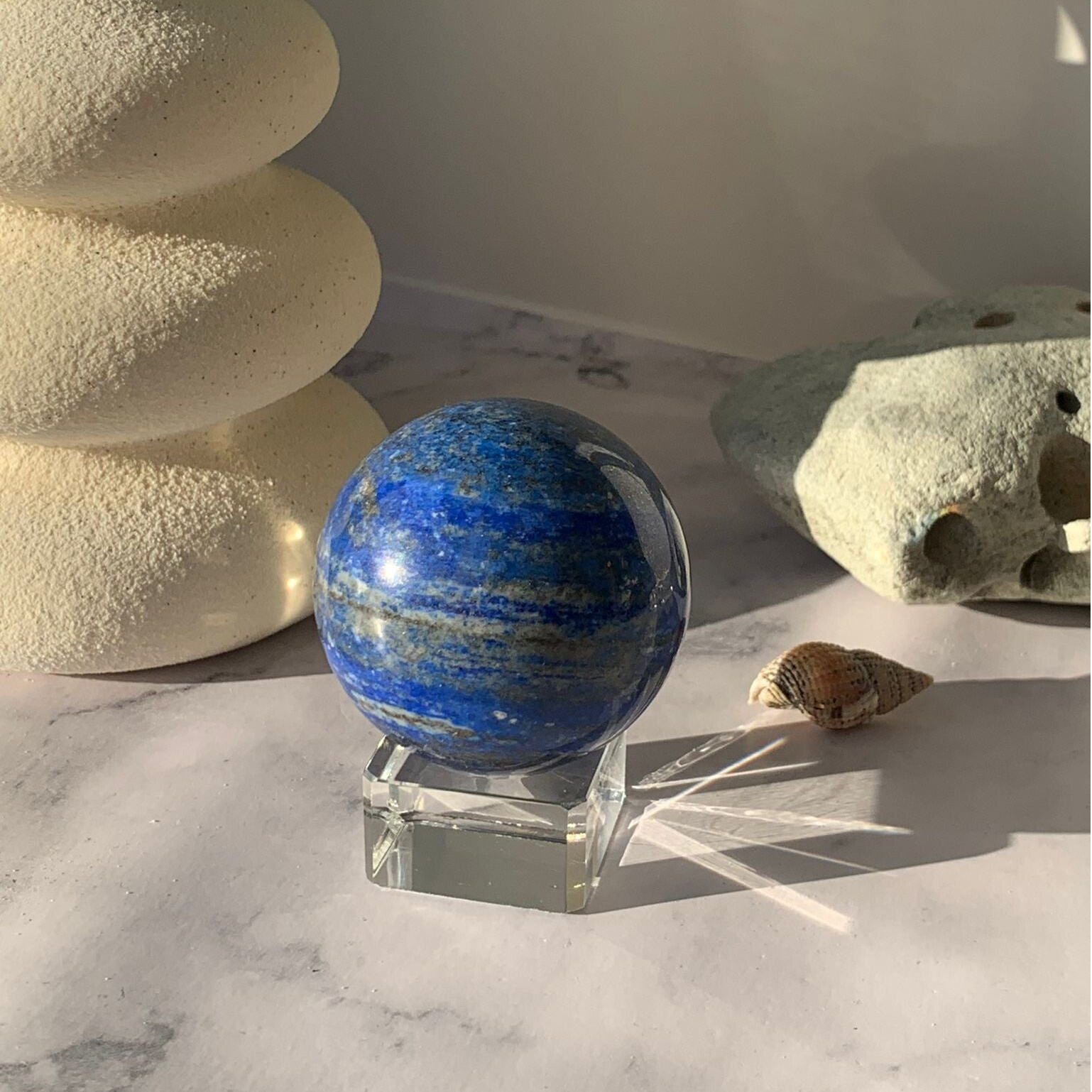 Lapis Lazuli sphere