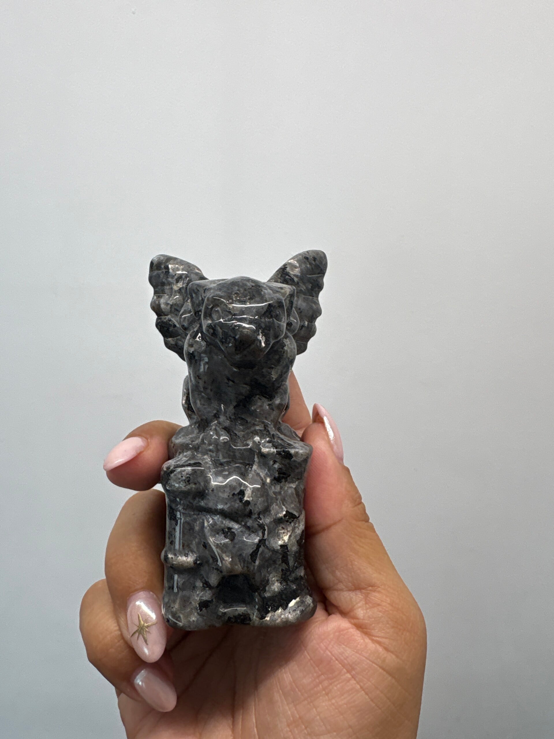 Gargoyle Larvikite Carving