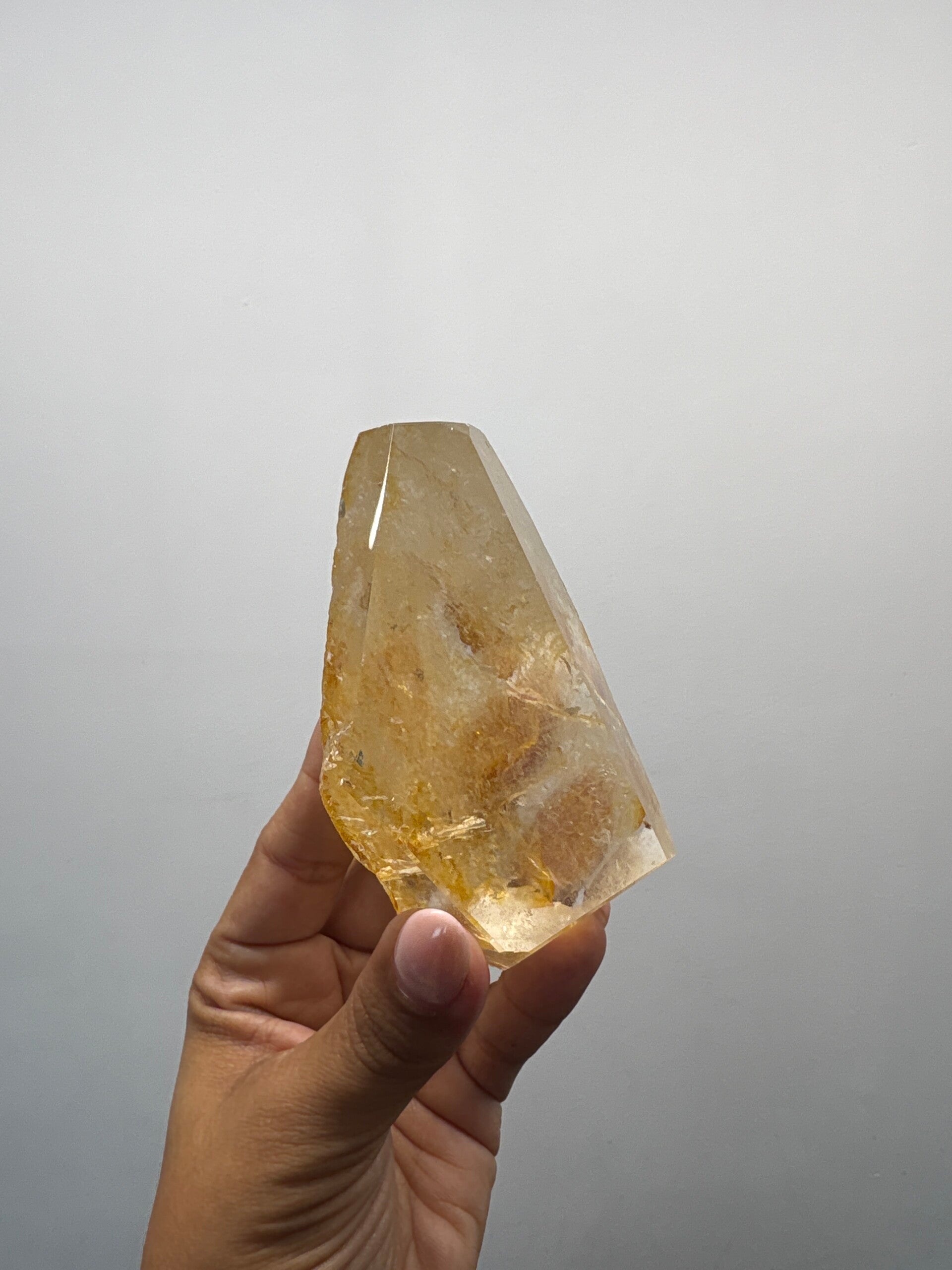 Clear Quartz with Golden Healer Freeform