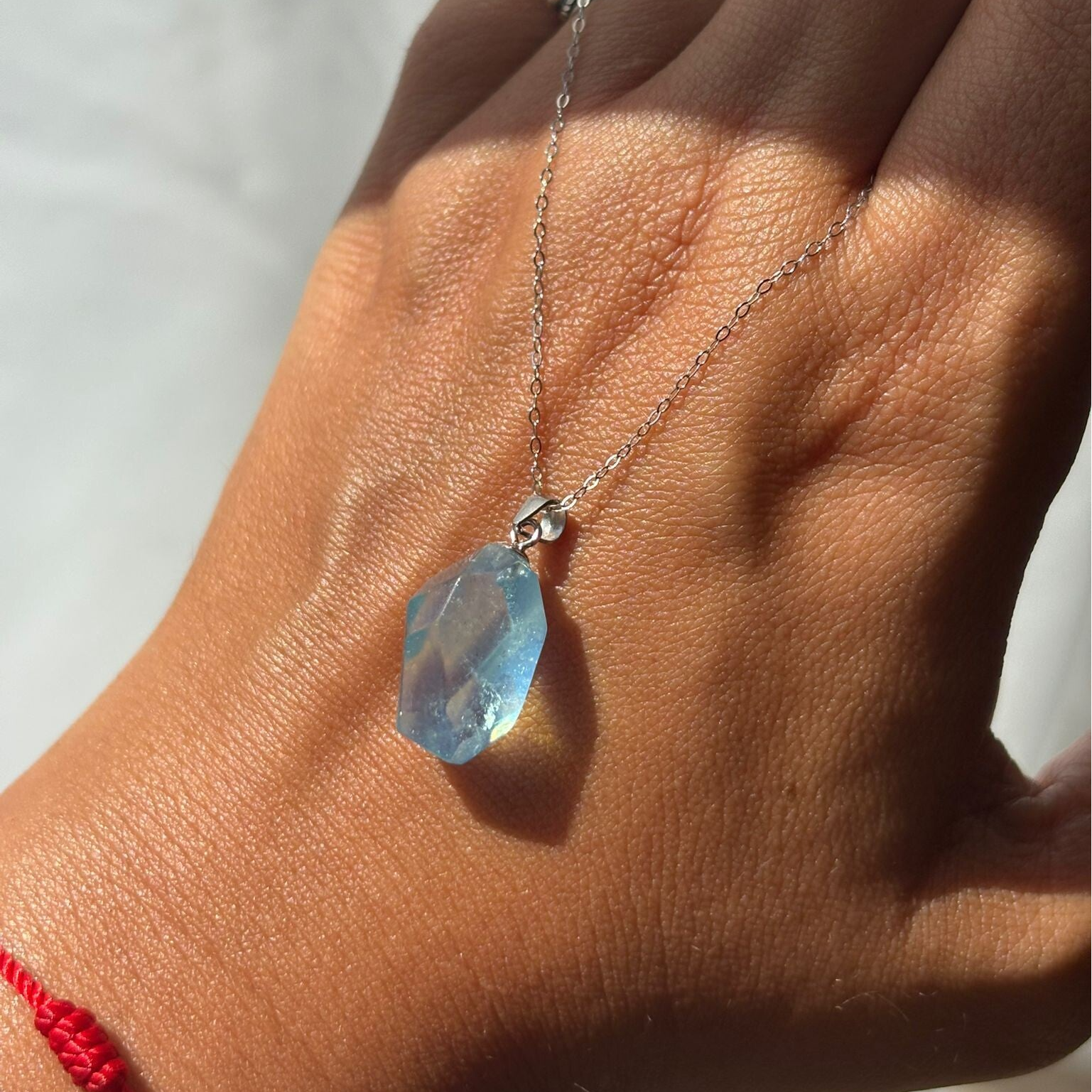 Aquamarine Alchemy pendant