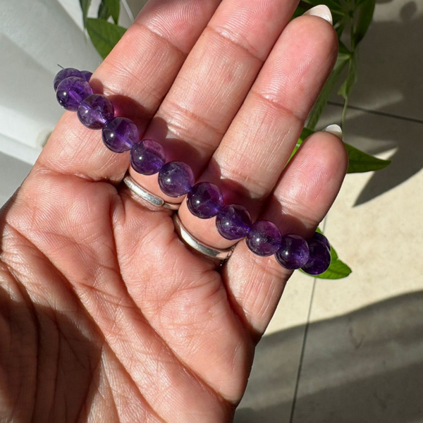 A+ Amethist Bracelet