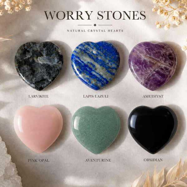 Worry Stones Different Materials