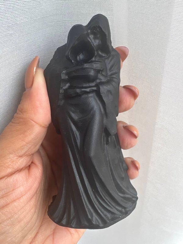 Hades & Persephone Obsidian Carving