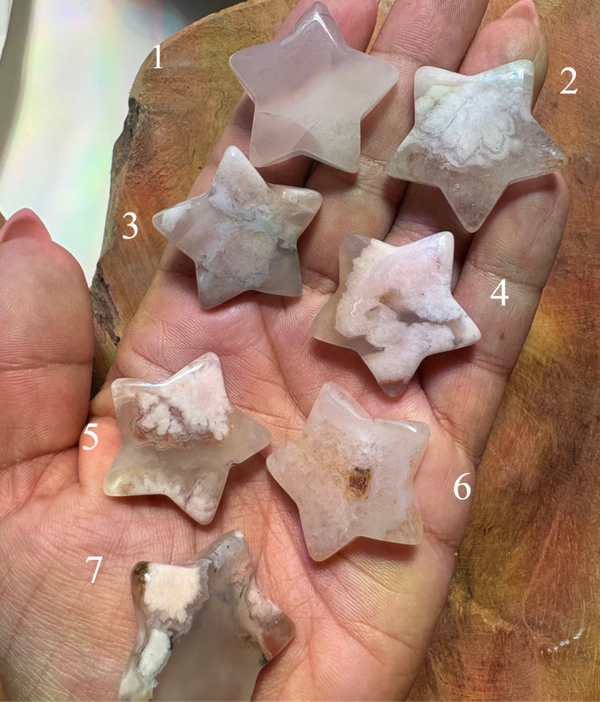Flower agate star