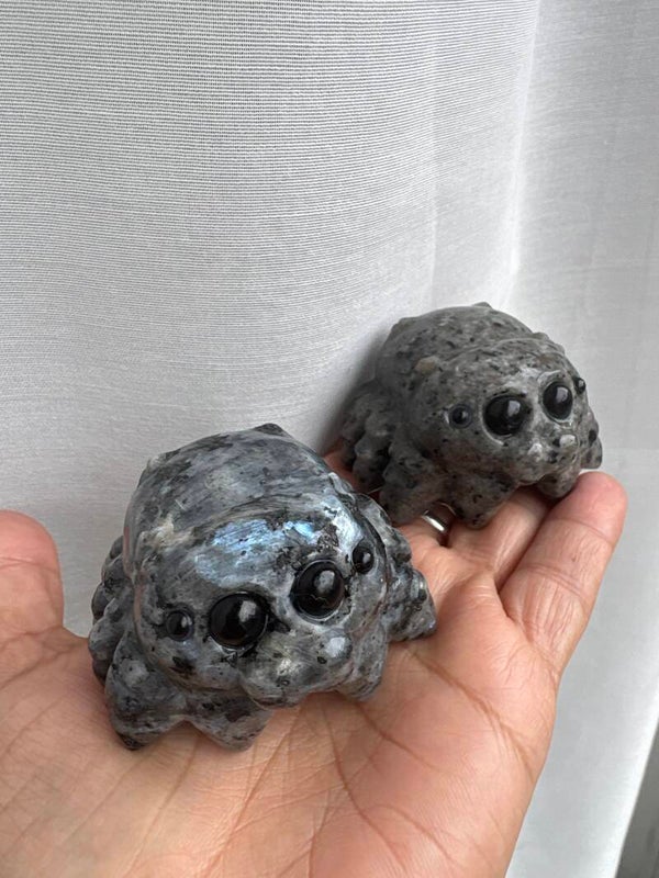 Wolfspiders Carving