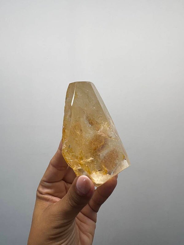 Clear Quartz with Golden Healer Freeform