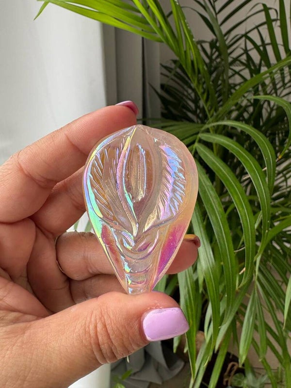 Aura Rose Quartz Yoni