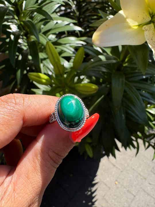 Malachite Ring
