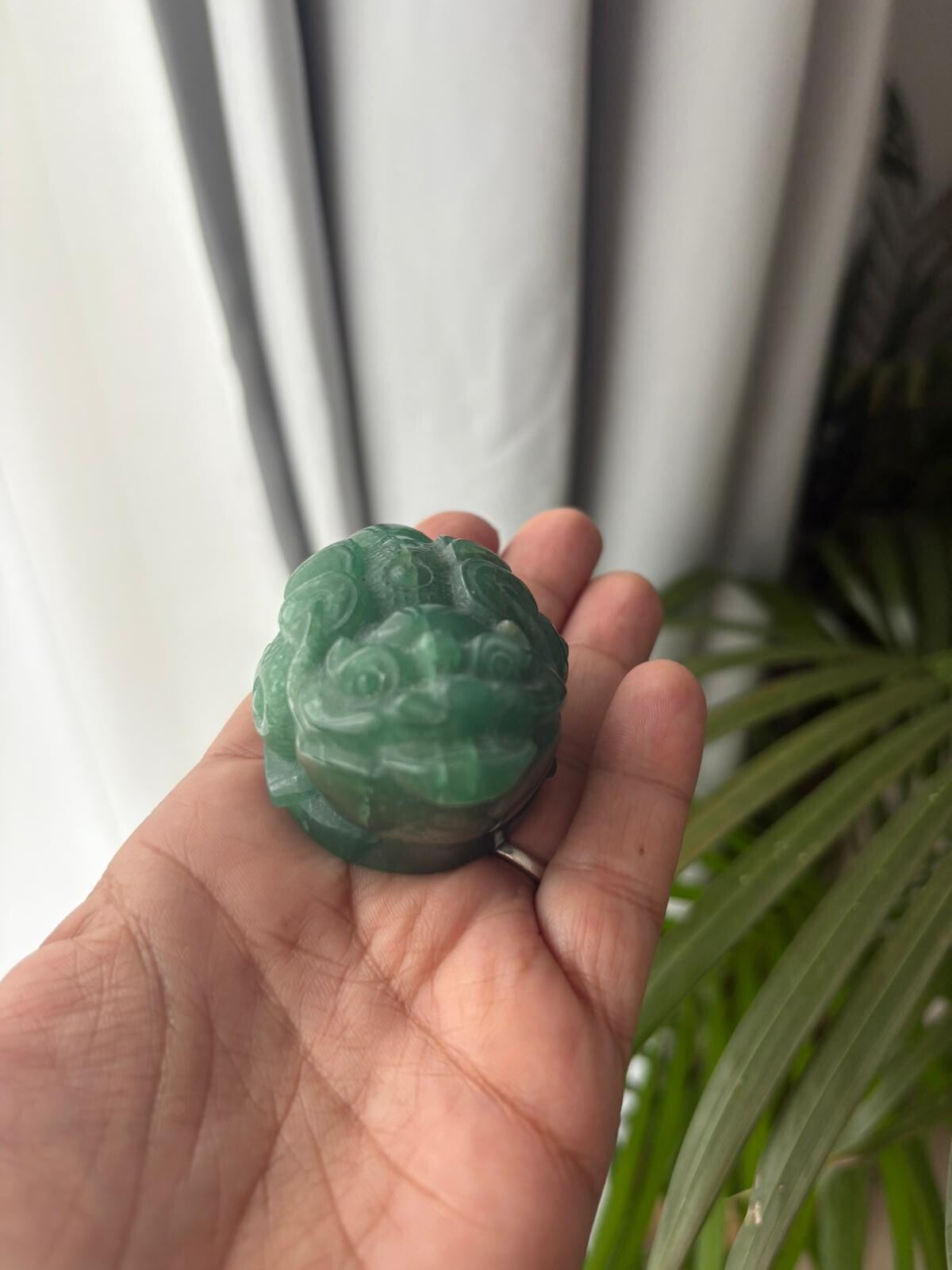 Aventurine Money Frog