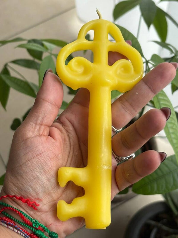 Key of success Ritual Candle