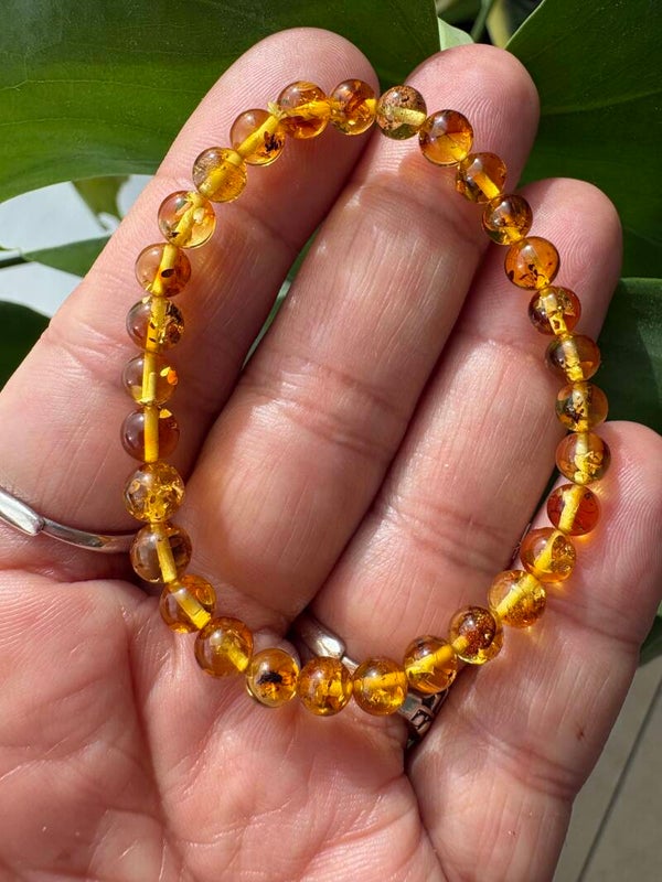 Baltic Amber kids size bracelet