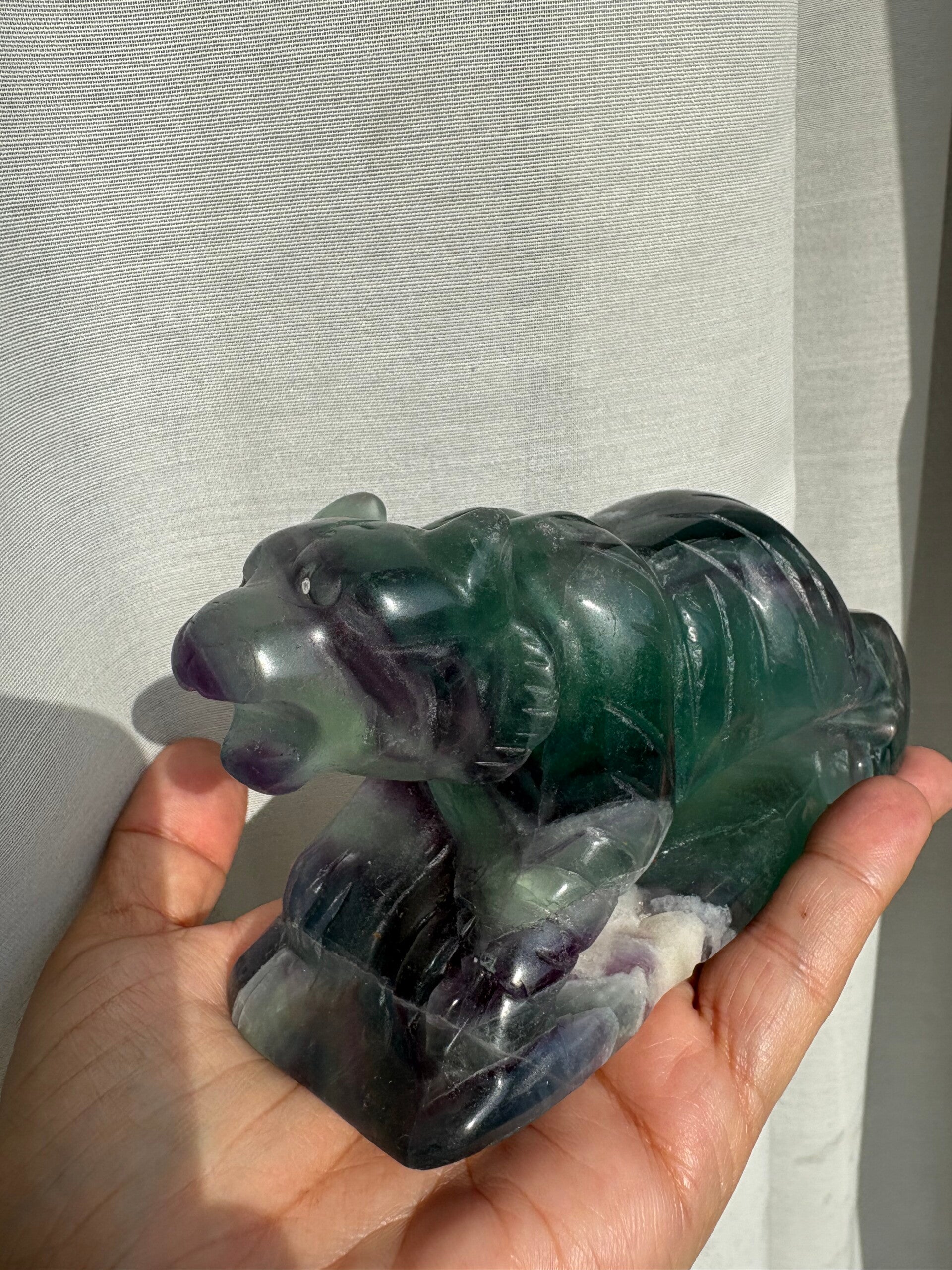 Fluorite Tiger