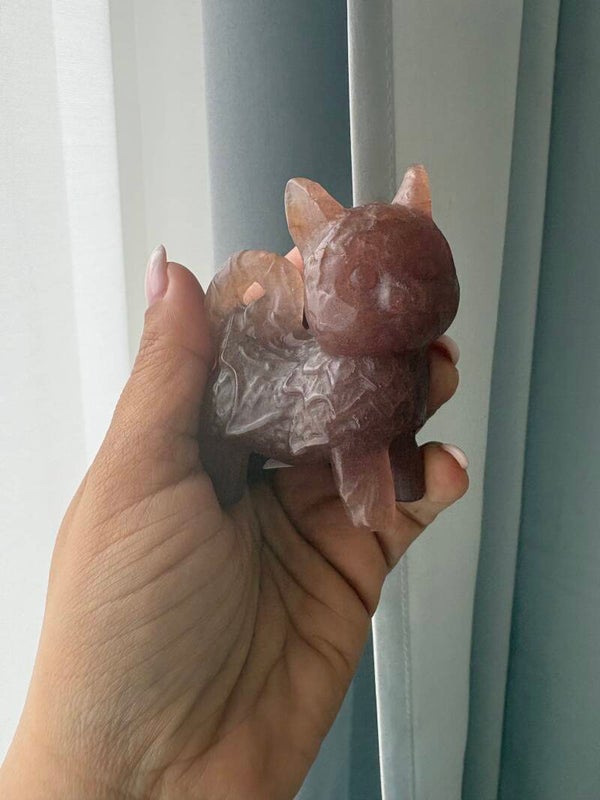 Strawberry Quartz Kitty