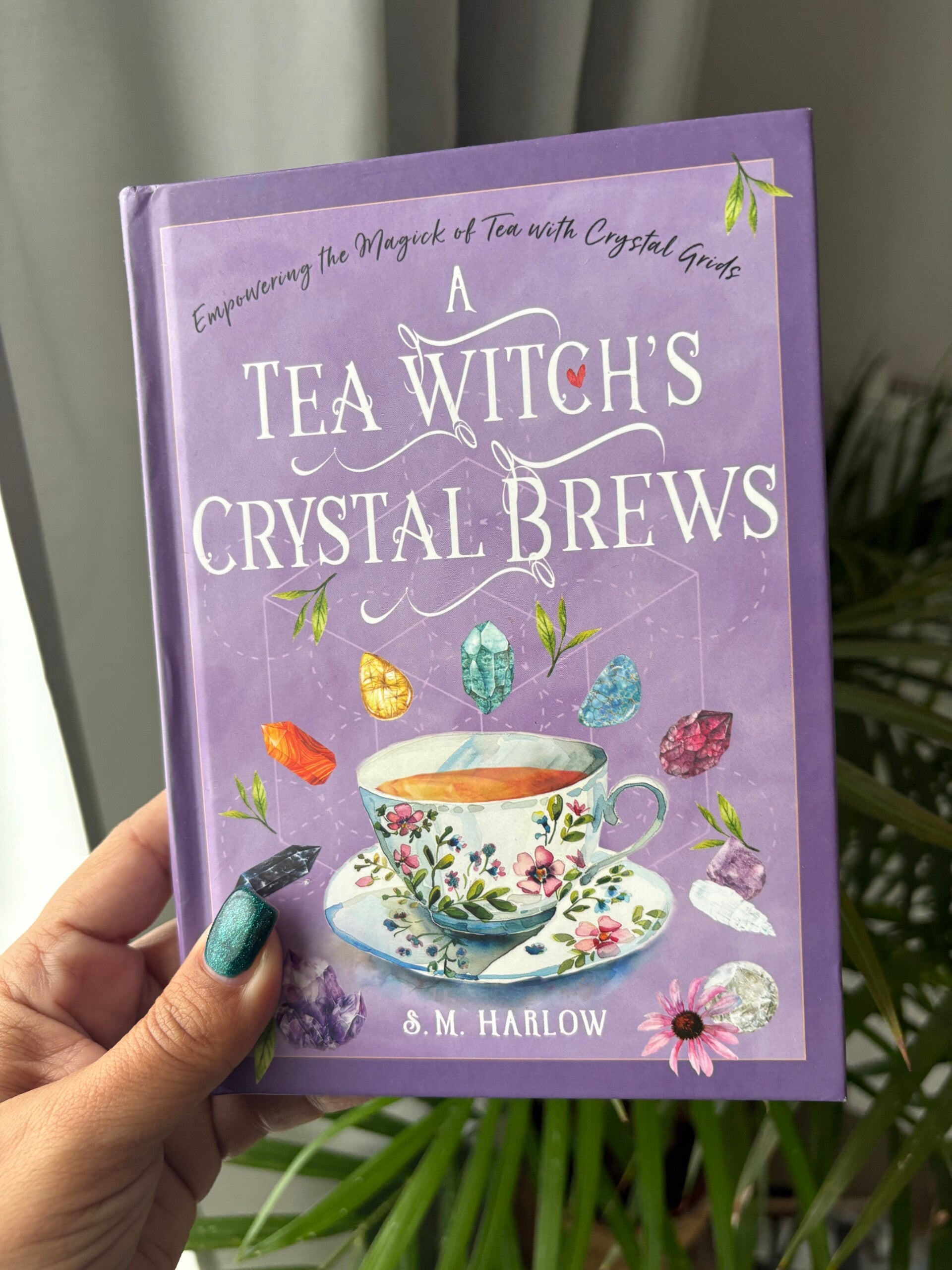 A tea witch’s crystal brews