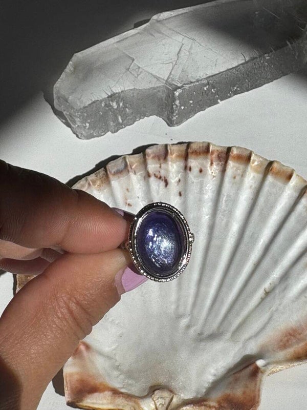 Purple Mica ring