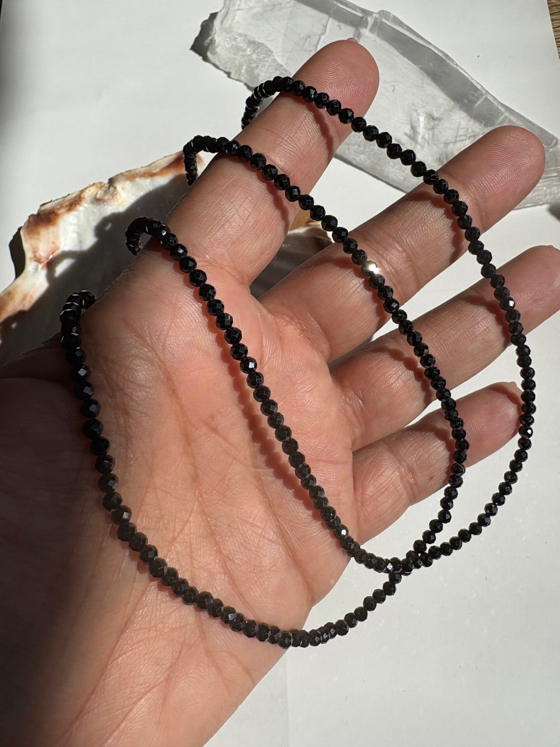 Black Tourmaline Necklace