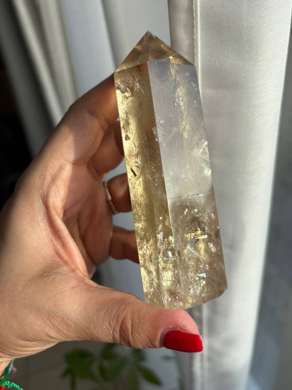 Smokey Citrine Tower