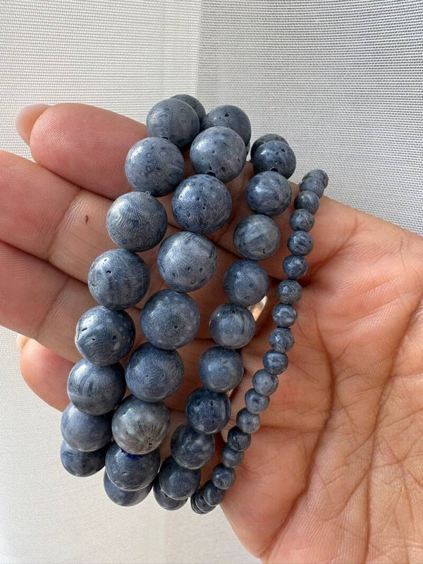Blue Coral Bracelet