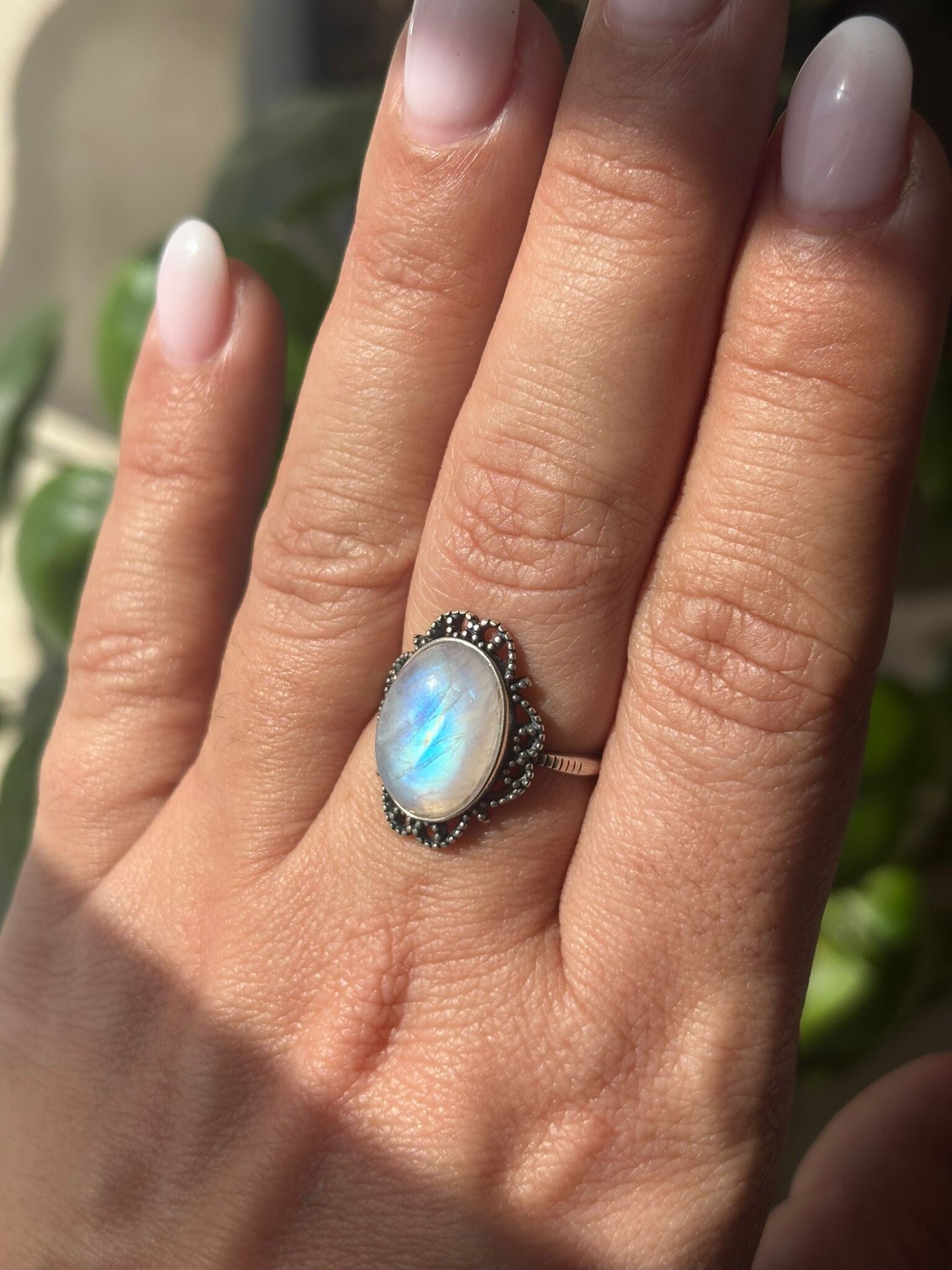 Moonstone Ring