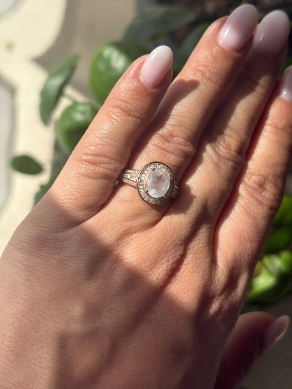 Rose Quarz Ring