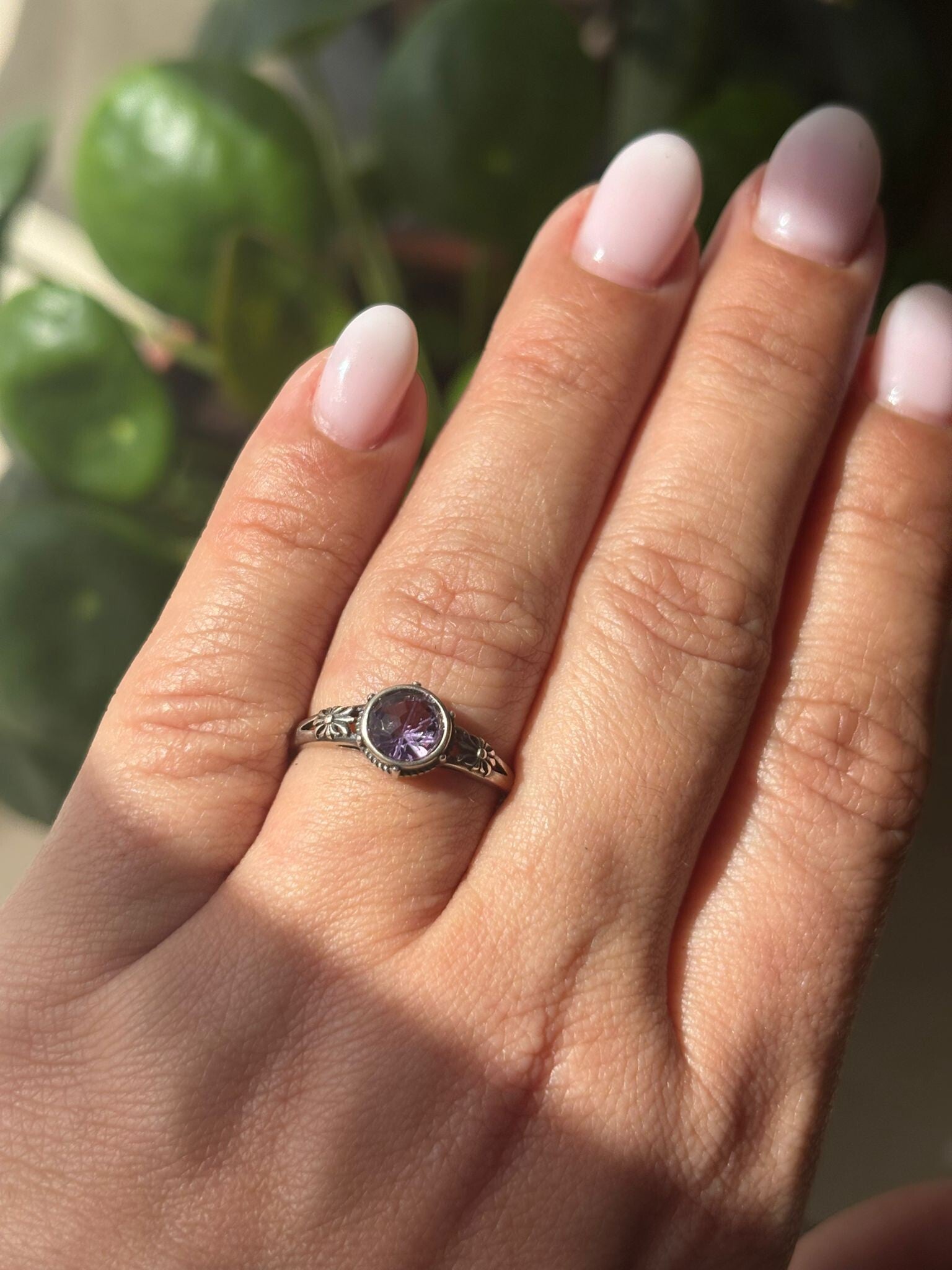 Amethist ring