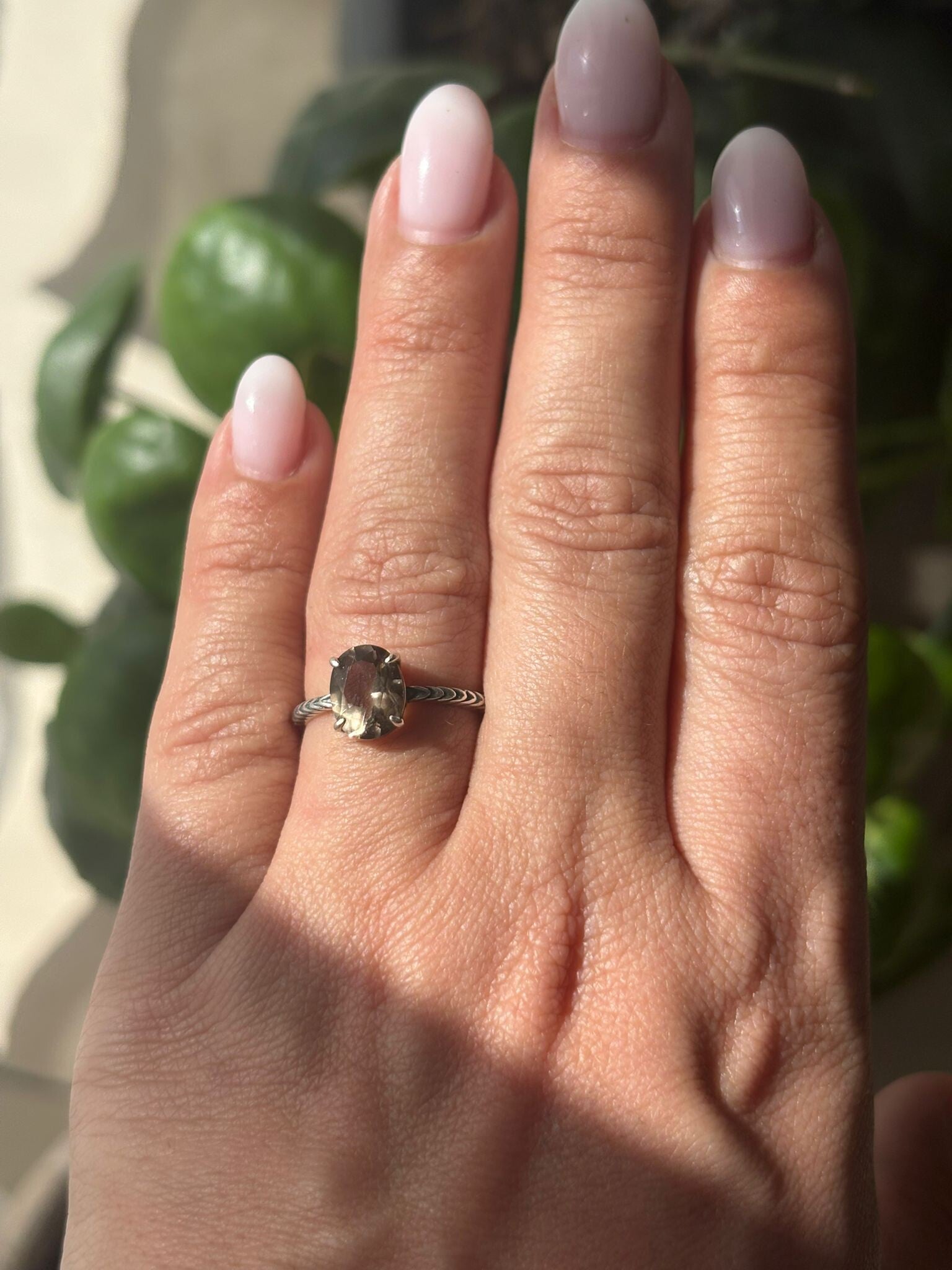 Smokey Quartz Ring